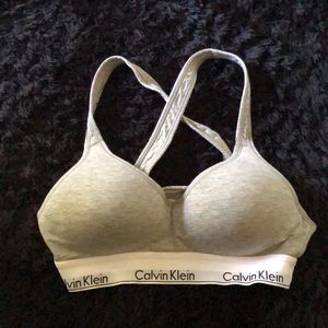 •Calvin Klein bra